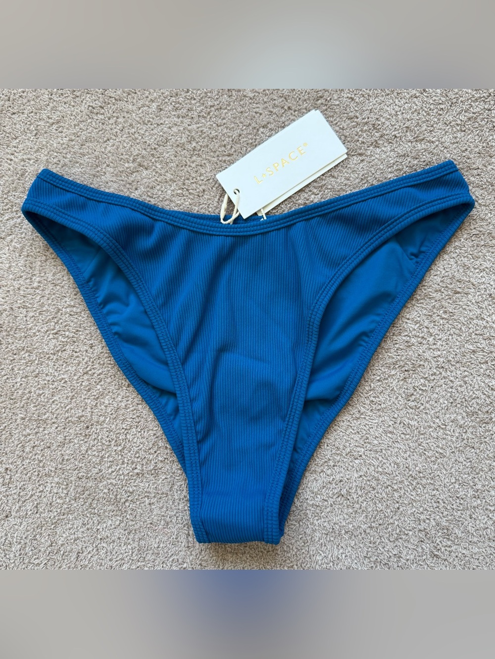 l*space - Ribbed Dominic Bottom Bitsy - BLUE - ABYSS